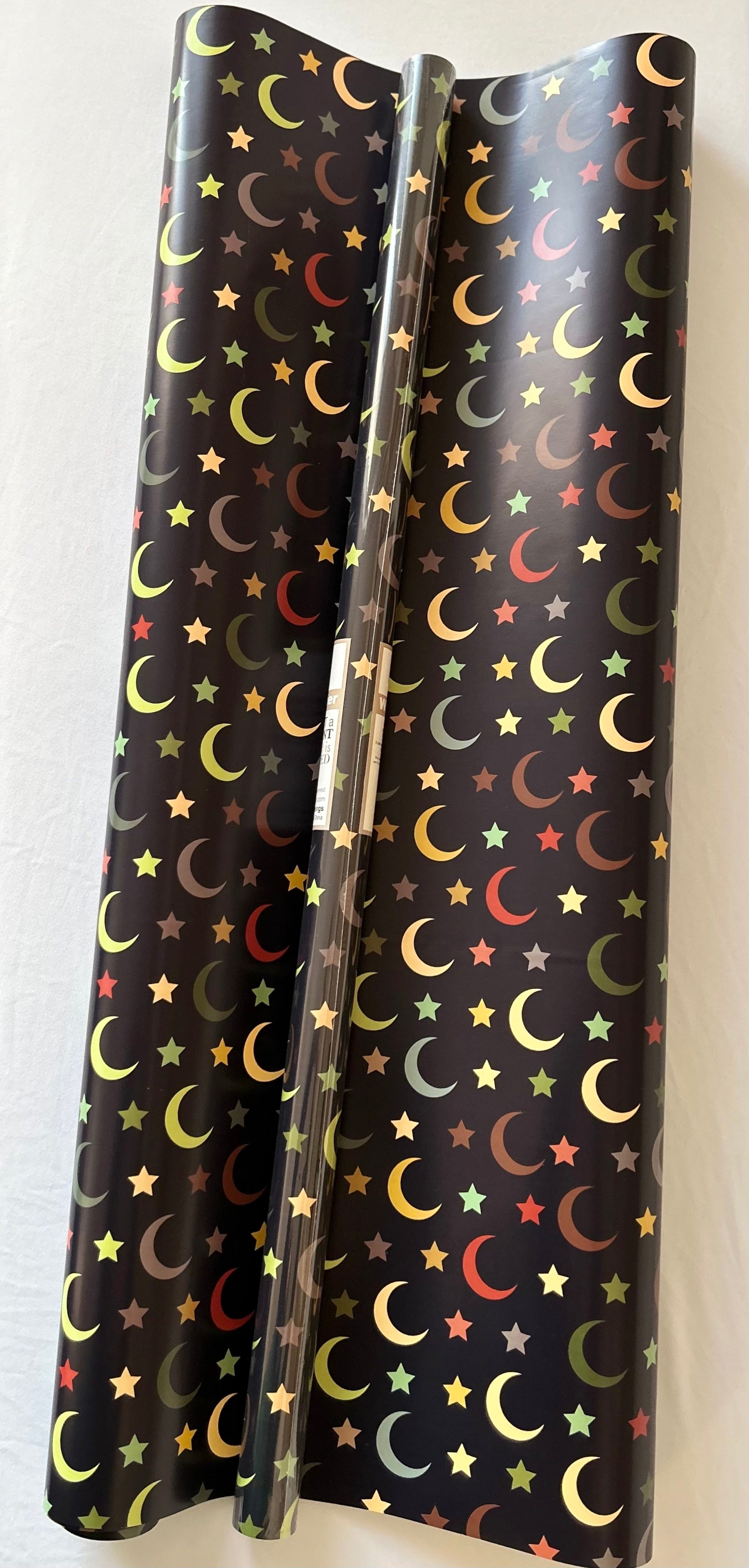 Islamic Floral Moon and Star Wrapping Paper