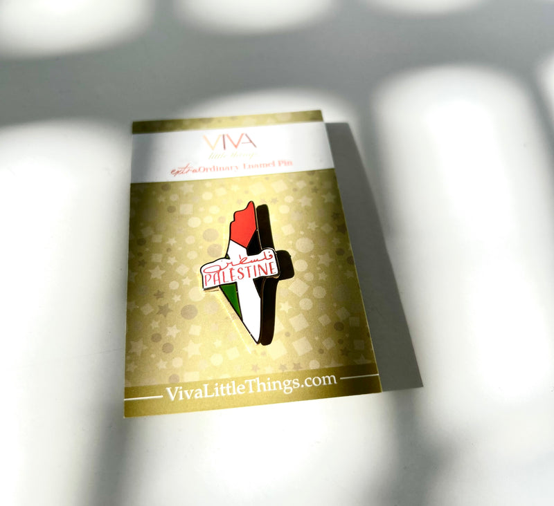 Palestinian Enamel Pins - Palestine فلسطين – Viva Little Things