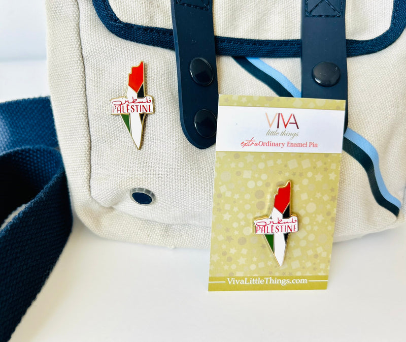 Palestinian Enamel Pins - Palestine فلسطين – Viva Little Things